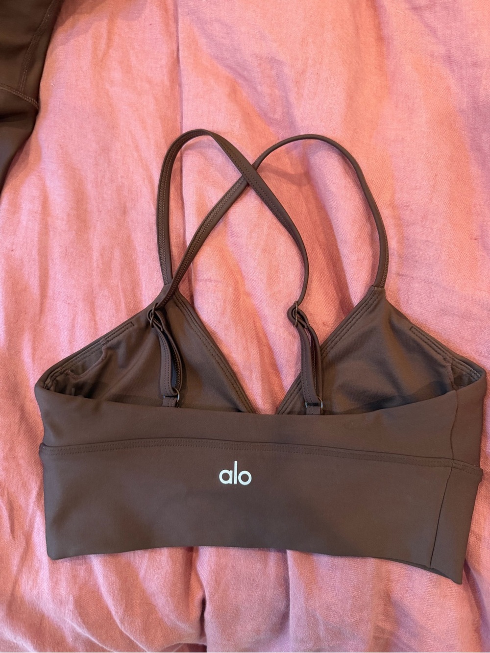 Alo Airlift Divine Bra - XS Brown - Picture 4 of 5